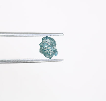 1.18 CT Blue Uncut Rough Diamond For Engagement RingFor Gold Ring Diamonds
