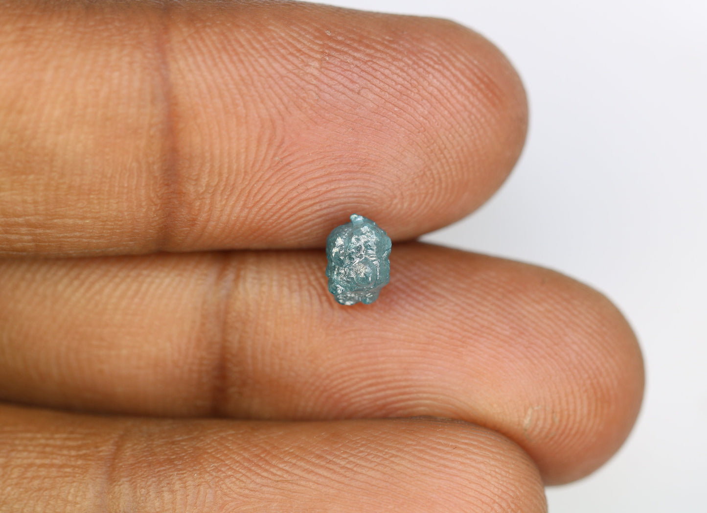 1.18 CT Blue Uncut Rough Diamond For Engagement RingFor Gold Ring Diamonds