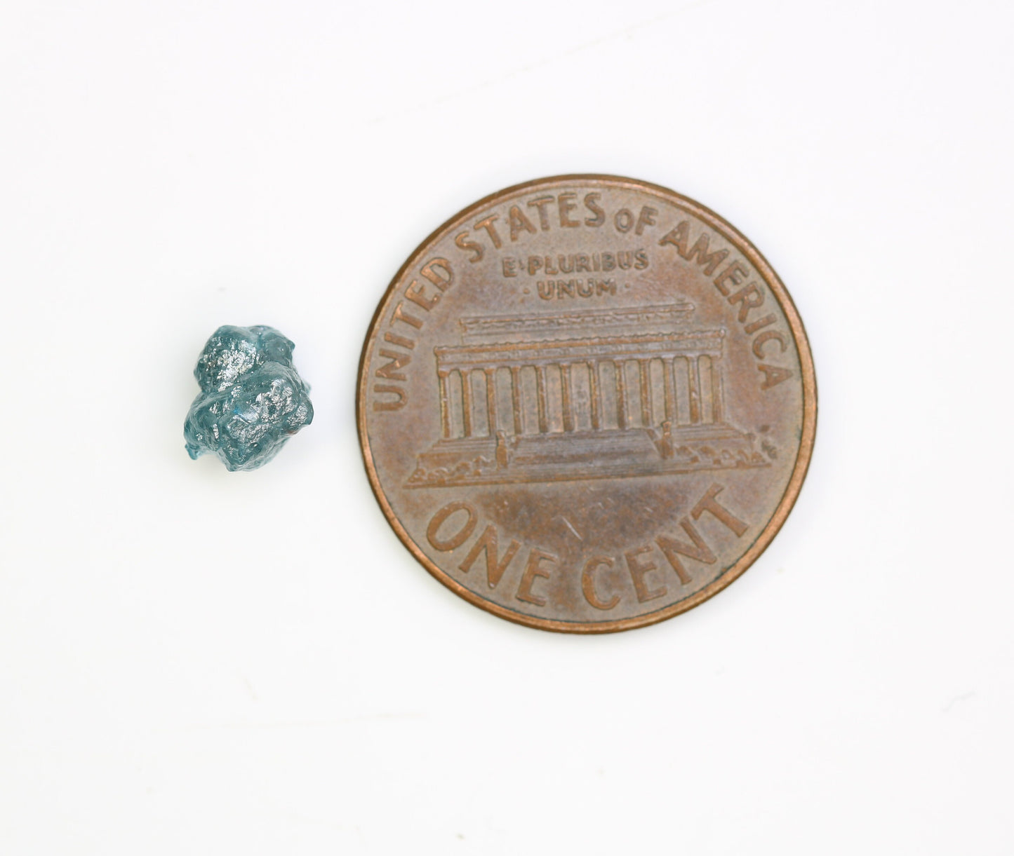 1.18 CT Blue Uncut Rough Diamond For Engagement RingFor Gold Ring Diamonds