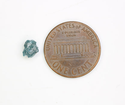 1.18 CT Blue Uncut Rough Diamond For Engagement RingFor Gold Ring Diamonds