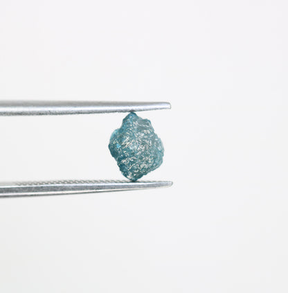 1.22 CT Uncut Blue Rough Diamond For Engagement RingFor Gold Ring Diamonds
