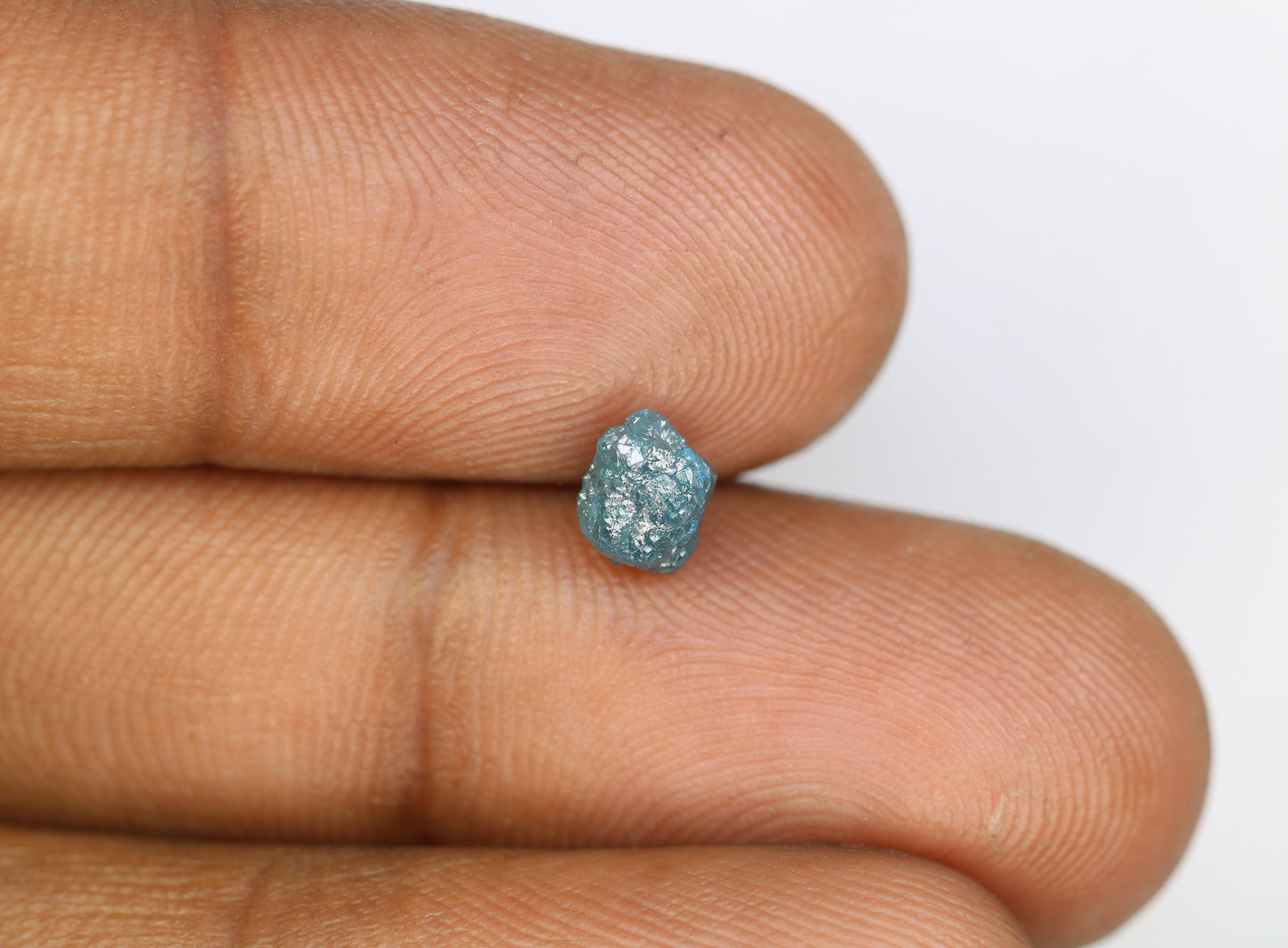 1.22 CT Uncut Blue Rough Diamond For Engagement RingFor Gold Ring Diamonds