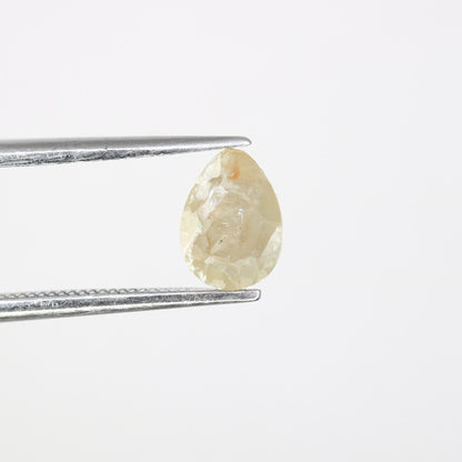 Grey Pear Shape Rose Cut Diamond RingFor Gold Ring Diamonds