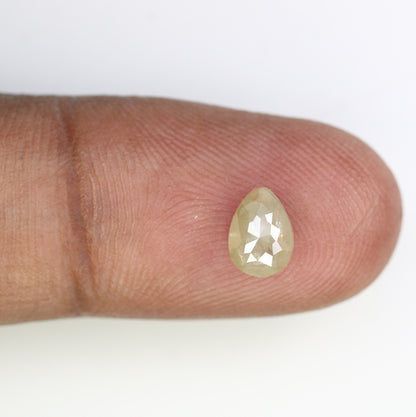 Grey Pear Shape Rose Cut Diamond RingFor Gold Ring Diamonds