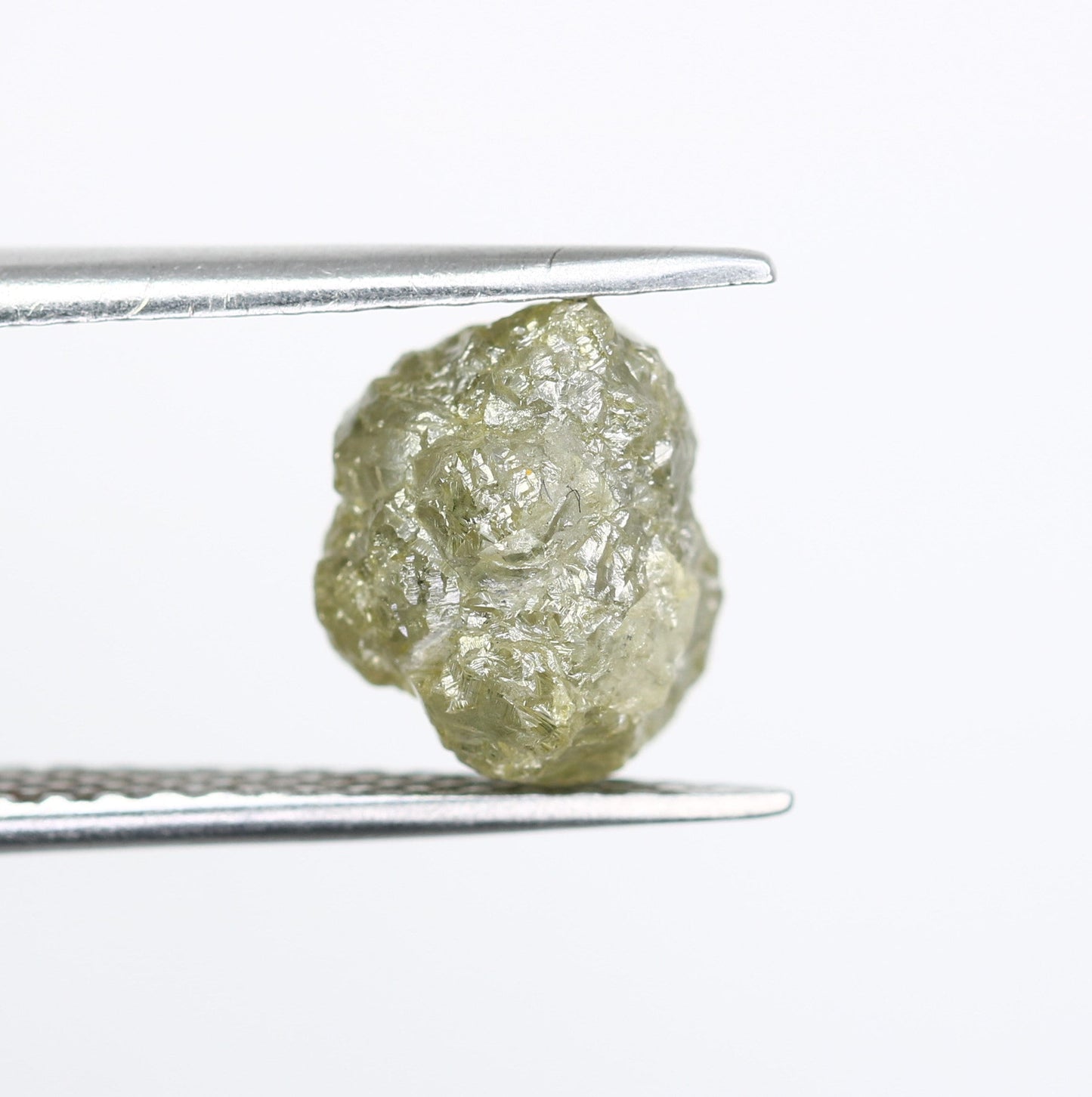 4.70 CT Light Green Rough Uncut Diamond For Engagement RingFor Gold Ring Diamonds