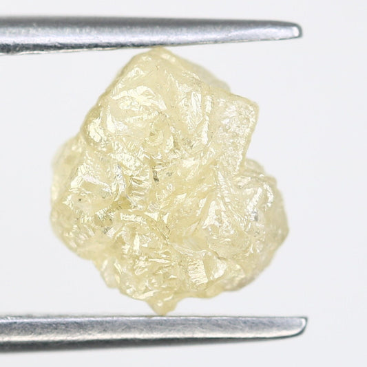 1.76 CT White Grey Rough Uncut Raw Diamond For Engagement RingFor Gold Ring Diamonds