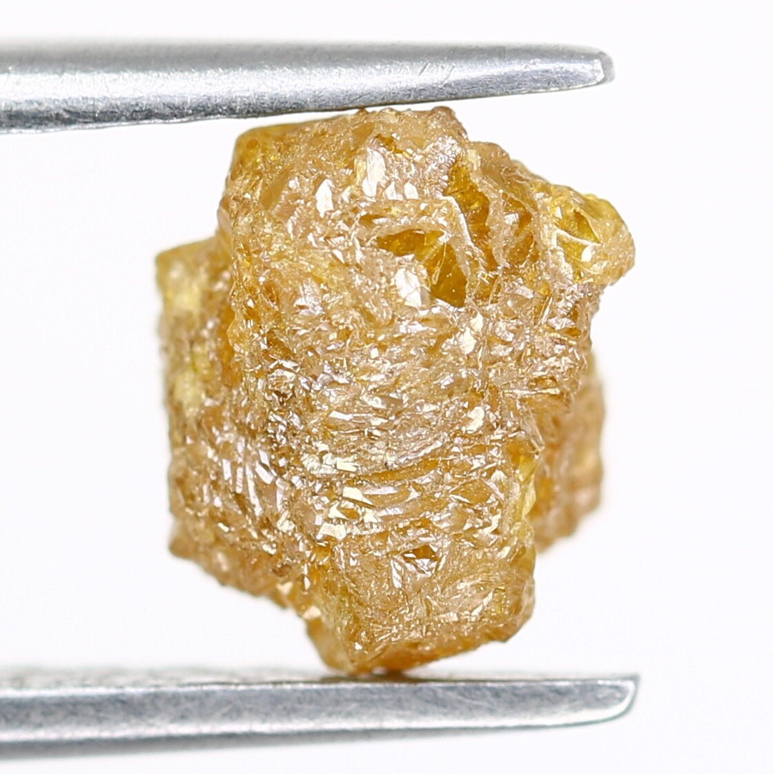 2.17 CT Raw Yellow Rough Uncut Diamond For Engagement RingFor Gold Ring Diamonds