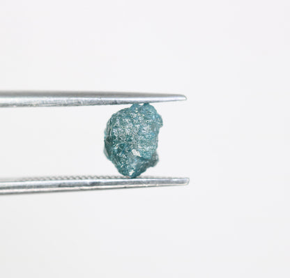 1.49 CT  Blue Uncut Rough Diamond For Engagement RingFor Gold Ring Diamonds