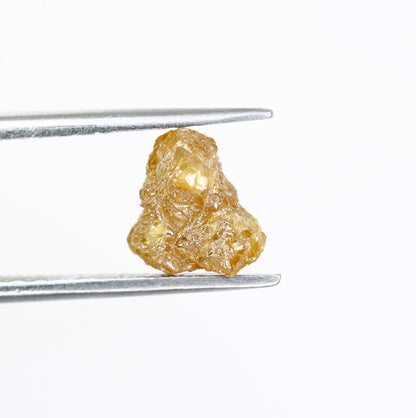 2.17 CT Raw Yellow Rough Uncut Diamond For Engagement RingFor Gold Ring Diamonds