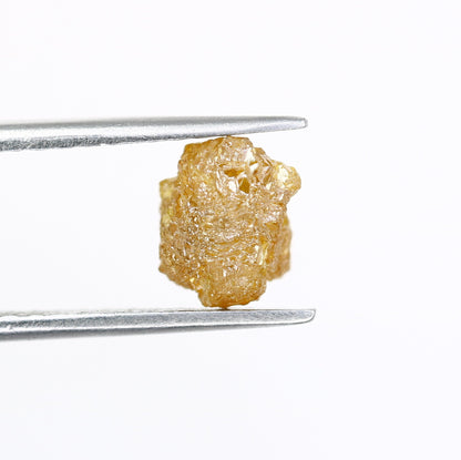 2.17 CT Raw Yellow Rough Uncut Diamond For Engagement RingFor Gold Ring Diamonds