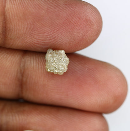 2.26 CT Grey Rough Raw Uncut Diamond For Engagement RingFor Gold Ring Diamonds