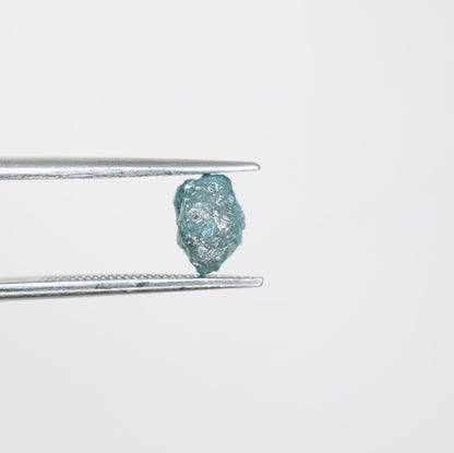 1.32 CT Blue Uncut Rough Diamond For Engagement RingFor Gold Ring Diamonds