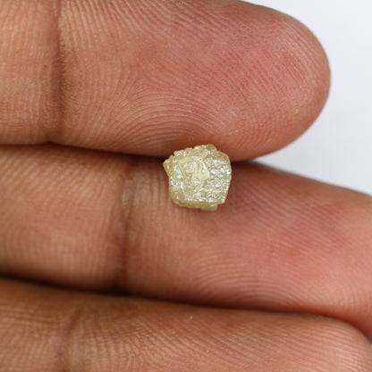 2.26 CT Grey Rough Raw Uncut Diamond For Engagement RingFor Gold Ring Diamonds