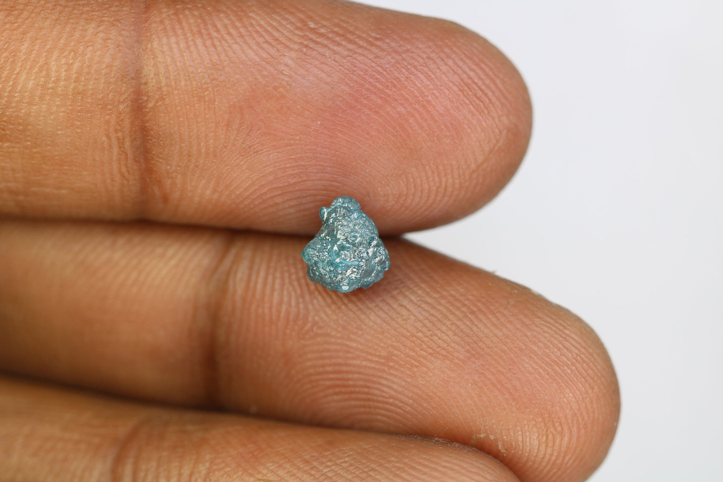 1.49 CT  Blue Uncut Rough Diamond For Engagement RingFor Gold Ring Diamonds
