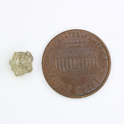2.26 CT Grey Rough Raw Uncut Diamond For Engagement RingFor Gold Ring Diamonds