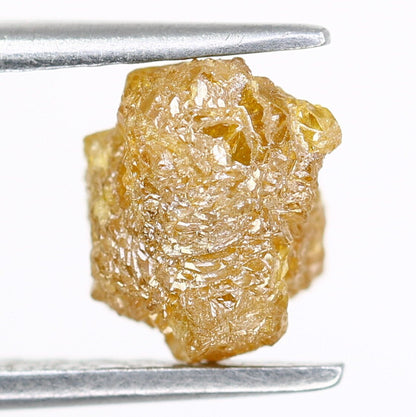 2.17 CT Raw Yellow Rough Uncut Diamond For Engagement RingFor Gold Ring Diamonds