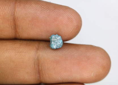 1.31 CT Uncut Rough Blue Diamond For Engagement RingFor Gold Ring Diamonds