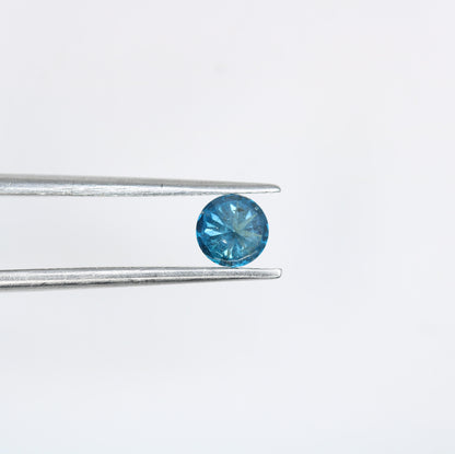 0.33 CT Loose Natural Round Brilliant Blue Diamond for Engagement Rings and Jewelry | Wholesale Pricing
