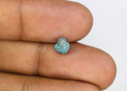 1.15 CT Uncut Blue Rough Diamond For Engagement RingFor Gold Ring Diamonds