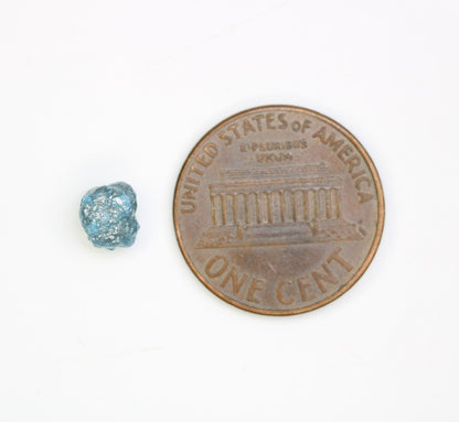 1.31 CT Uncut Rough Blue Diamond For Engagement RingFor Gold Ring Diamonds