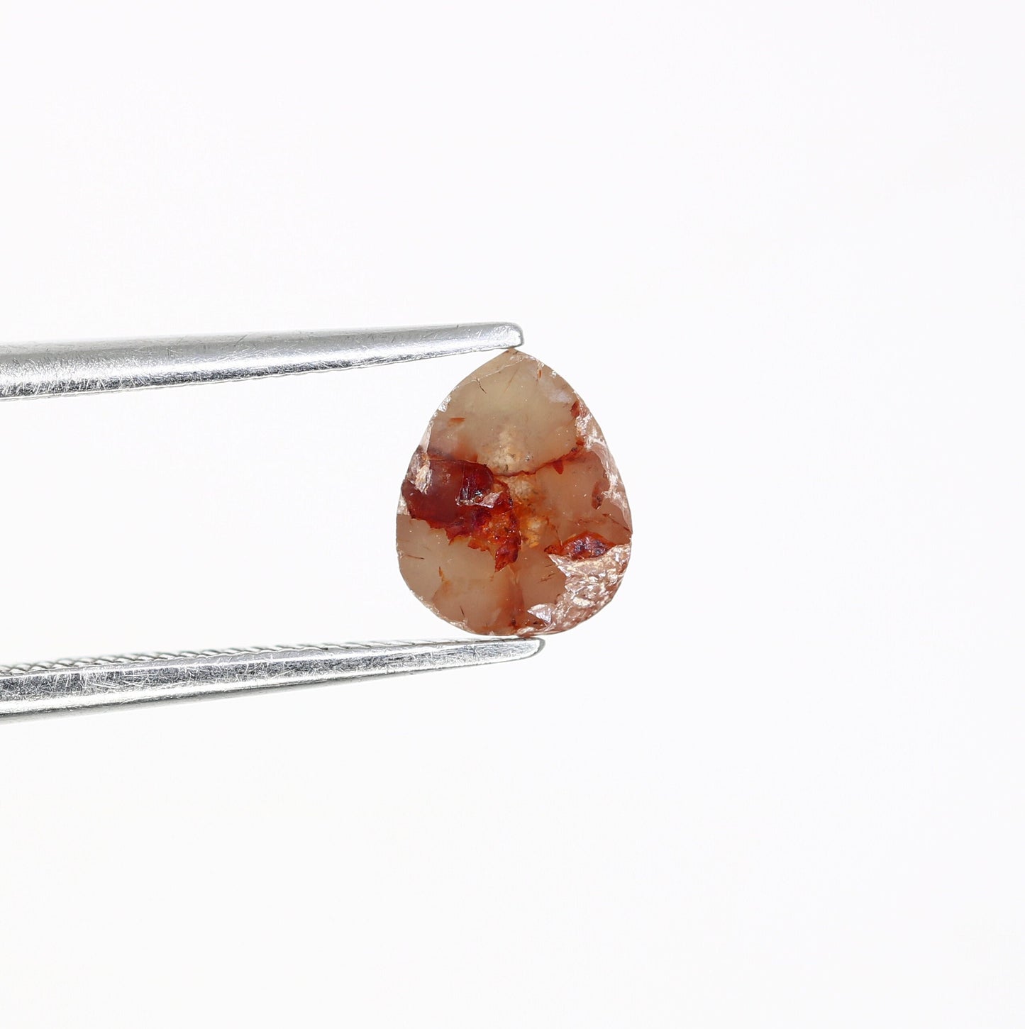 1 CT Rose Cut Pear Shape Diamond Engagement Ring | Unique Gold Ring | Natural Diamond Jewelry