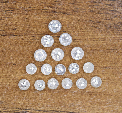 Salt And Pepper Diamond | Round Brilliant Cut Diamond | Natural Loose Earth Mined Diamond For Earring Pair & Wedding Ring | Diamonds