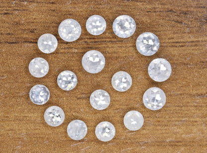 Salt And Pepper Diamond | Round Brilliant Cut Diamond | Natural Loose Earth Mined Diamond For Earring Pair & Wedding Ring | Diamonds