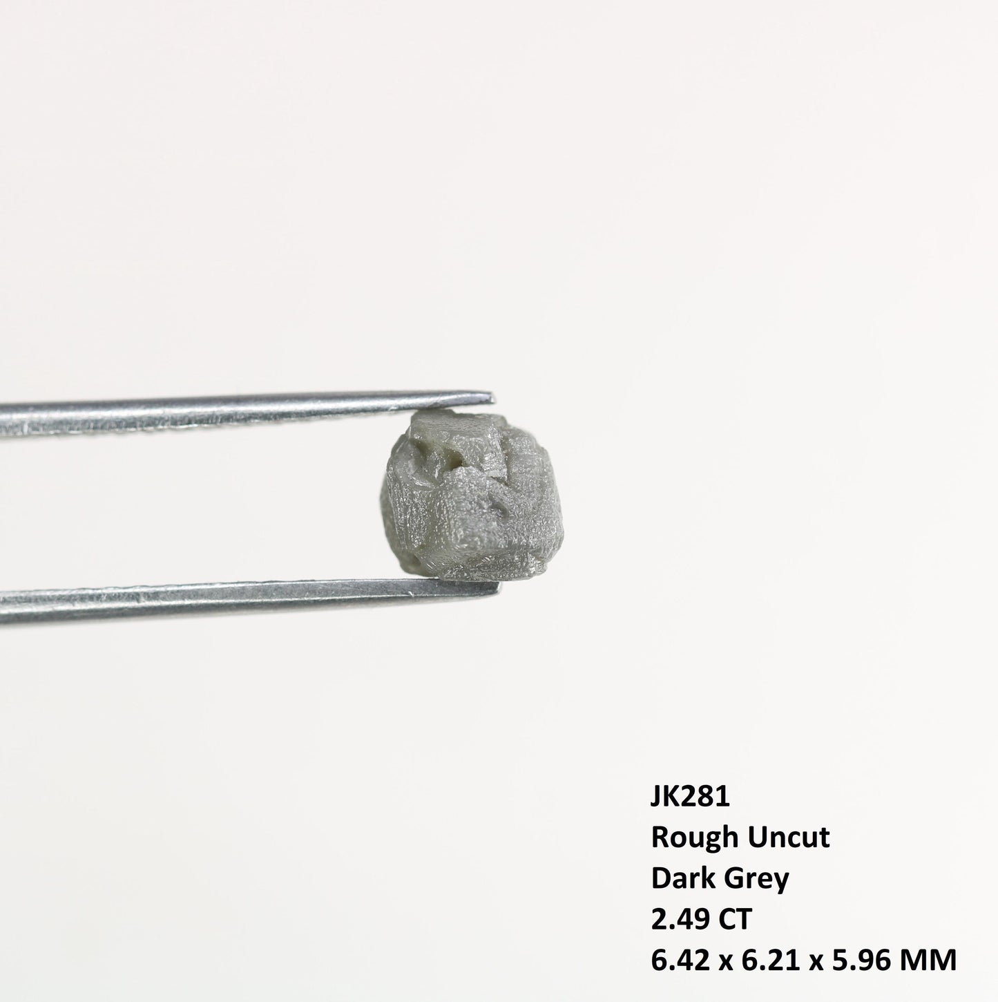 2.49 CT Rough Diamond Crystal | Natural Raw Gem | Perfect for Custom Jewelry | Unique Gift | Personalized Gifts Custom Gifts | Vintage Gifts