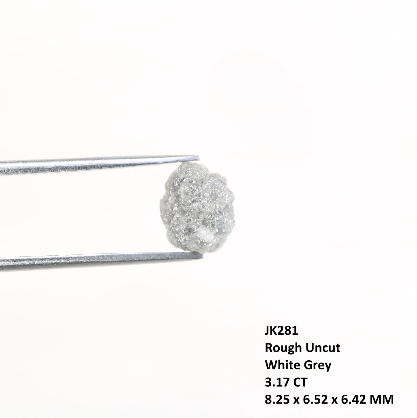 3.17 CT Natural Raw Diamond | Rare Uncut Gemstone | Custom Jewelry Supply | Eco-Conscious | Unique Gifts | Gift for Him | Gifts for Dad
