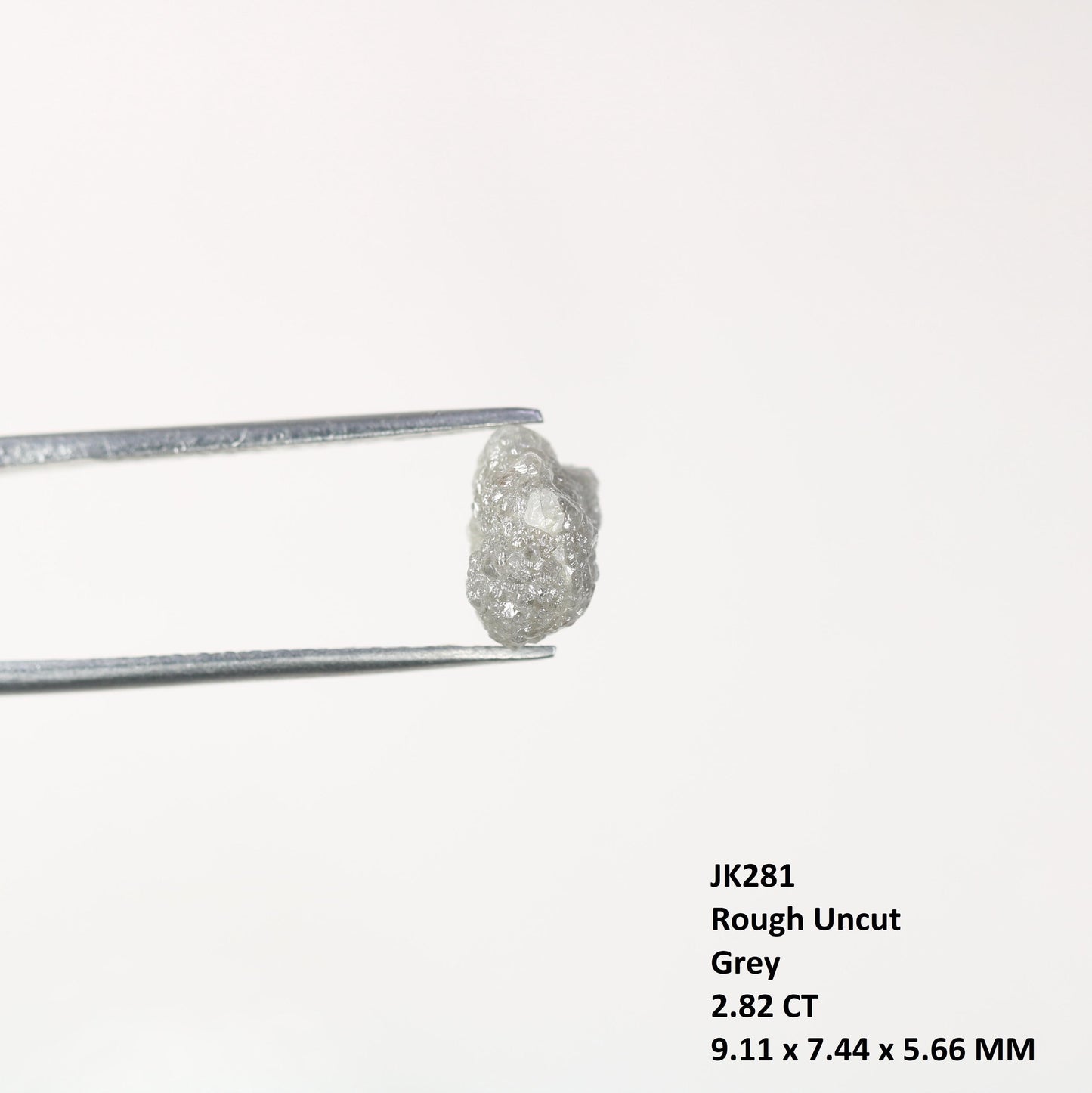 2.82 CT Uncut Rough Diamond | Natural Gemstone for Custom Artisan Jewelry | Sustainable | Unique Gifts | Gift for Him | Gifts for Dad