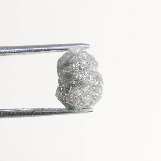 3.41 CT Uncut Rough Diamond | Natural Raw Gem for Custom Jewelry | One-of-a-Kind Artisan Gem | Unique Gifts | Gift for Him | Gifts for Dad