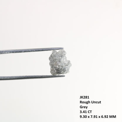 3.41 CT Uncut Rough Diamond | Natural Raw Gem for Custom Jewelry | One-of-a-Kind Artisan Gem | Unique Gifts | Gift for Him | Gifts for Dad