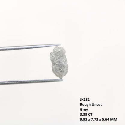 3.39 CT Natural Uncut Rough Diamond | Unique Gemstone for Jewelry Making | Rare Artisan Find | Unique Gifts | Gift for Him | Gifts for Dad