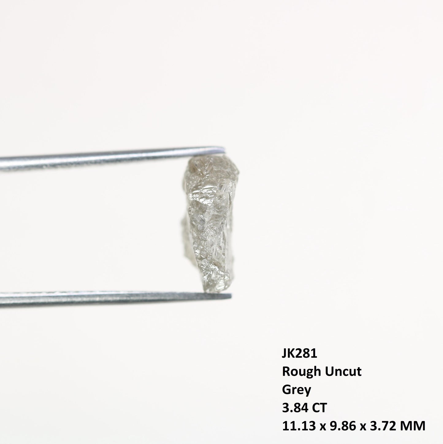 3.84 CT Rare Rough Uncut Diamond | Ethically Sourced Natural Stone | Perfect for DIY Jewelry Personalized Gifts Custom Gifts | Vintage Gifts