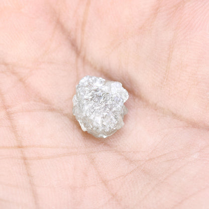 3.84 CT Rare Rough Uncut Diamond | Ethically Sourced Natural Stone | Perfect for DIY Jewelry Personalized Gifts Custom Gifts | Vintage Gifts