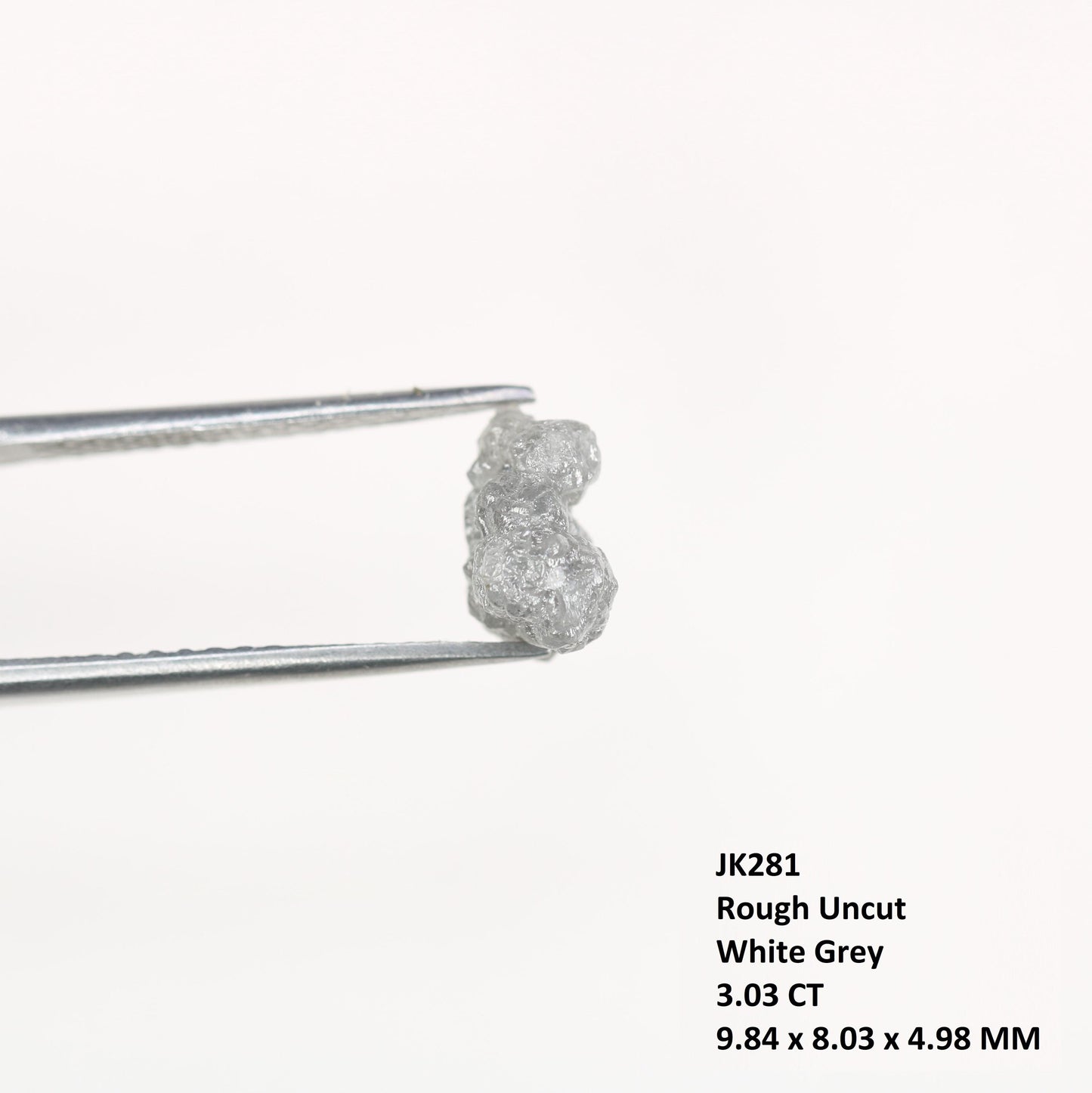 3.03 CT Rare Uncut Rough Diamond | Natural Gemstone for Statement Jewelry | Ethical Sourcing | Unique Gifts | Gift for Him | Gifts for Dad