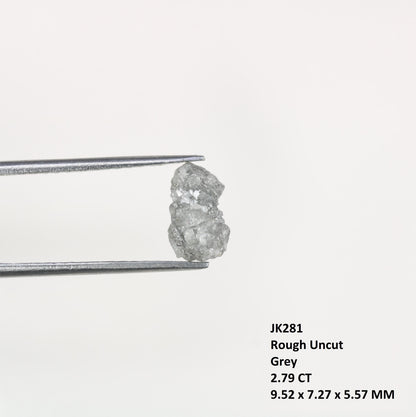 2.79 CT Natural Rough Diamond | Unique Uncut Gem for Jewelry Creators | Artisan Quality Stone | Unique Gifts | Gift for Him | Gifts for Dad