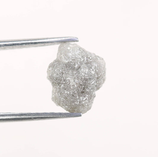3.32 CT Unique Raw Diamond | Natural Uncut Gem | Perfect for Personalized Jewelry | Eco-Friendly | Unique Gifts | Gift for Him Gifts for Dad
