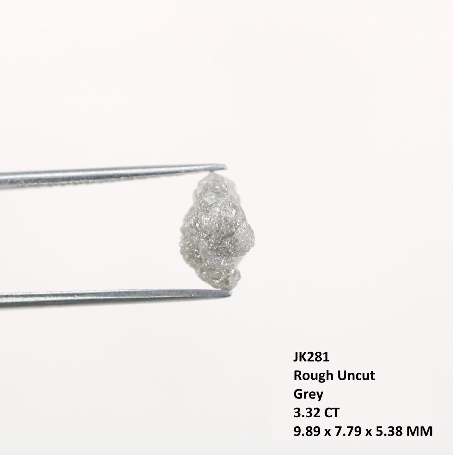 3.32 CT Unique Raw Diamond | Natural Uncut Gem | Perfect for Personalized Jewelry | Eco-Friendly | Unique Gifts | Gift for Him Gifts for Dad