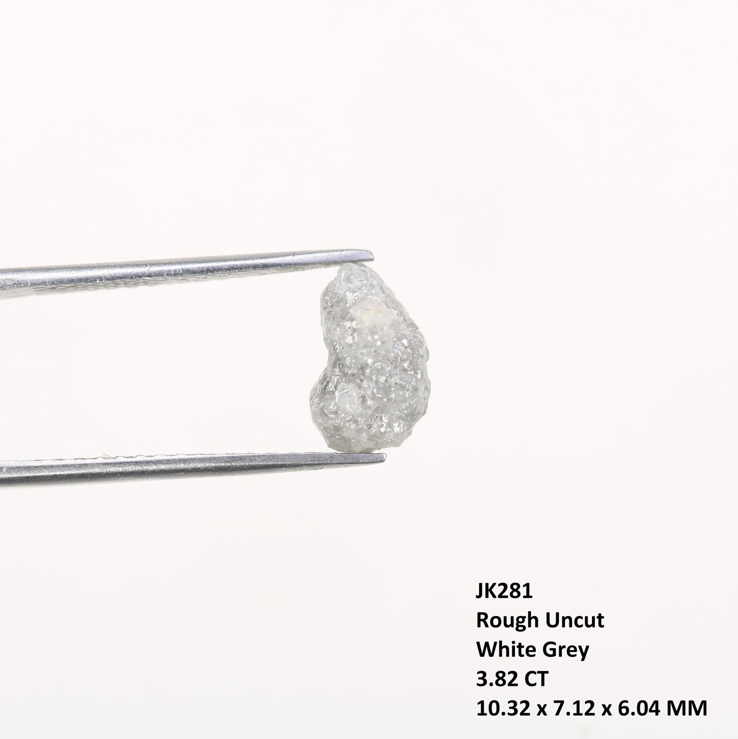 3.82 CT Ethically Sourced Rough Diamond | Unique Uncut Gem | Handmade Jewelry Essential | Unique Gifts | Gift for Him | Gifts for Dad