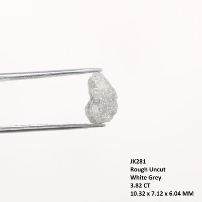3.82 CT Ethically Sourced Rough Diamond | Unique Uncut Gem | Handmade Jewelry Essential | Unique Gifts | Gift for Him | Gifts for Dad