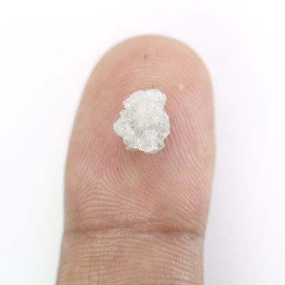 2.45 CT Unique Rough Diamond | Natural Uncut Gem | Perfect for Statement Jewelry | Top Quality | Unique Gifts | Gift for Him | Gifts for Dad
