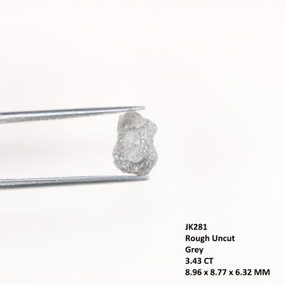 3.43 CT Natural Rare Rough Diamond | Uncut Gemstone for Jewelry | Artisan Crafted Beauty | Unique Gifts | Gift for Him | Gifts for Dad