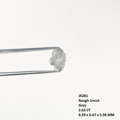 2.63 CT Natural Raw Diamond | Unique Rough Gemstone for Jewelry Making | Handmade Supply | Unique Gifts | Gift for Him | Gifts for Dad