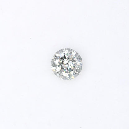 0.36 CT Loose Round Cut Salt and Pepper Diamond | Ethical Gem | Perfect for Engagement, Anniversary, or Promise Ring | Unique Vintage Gift
