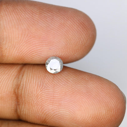 0.40 CT Round Cut Salt and Pepper Diamond | Unique Gemstone | Perfect for Custom Rings | Ideal for Weddings and Thoughtful Gifts