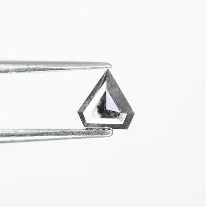 0.43 CT Diamond Shape Salt and Pepper Diamond | Loose Natural Grey Gem | Earth-Mined Stone | Perfect Gift for Engagements or Anniversaries