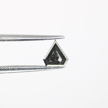 0.43 CT Diamond Shape Salt and Pepper Diamond | Loose Natural Grey Gem | Earth-Mined Stone | Perfect Gift for Engagements or Anniversaries