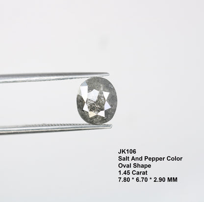 1.45 CT Beautiful Oval Shape Diamond | Natural Loose Gemstone for Custom Engagement Rings | Ethical & Conflict-Free