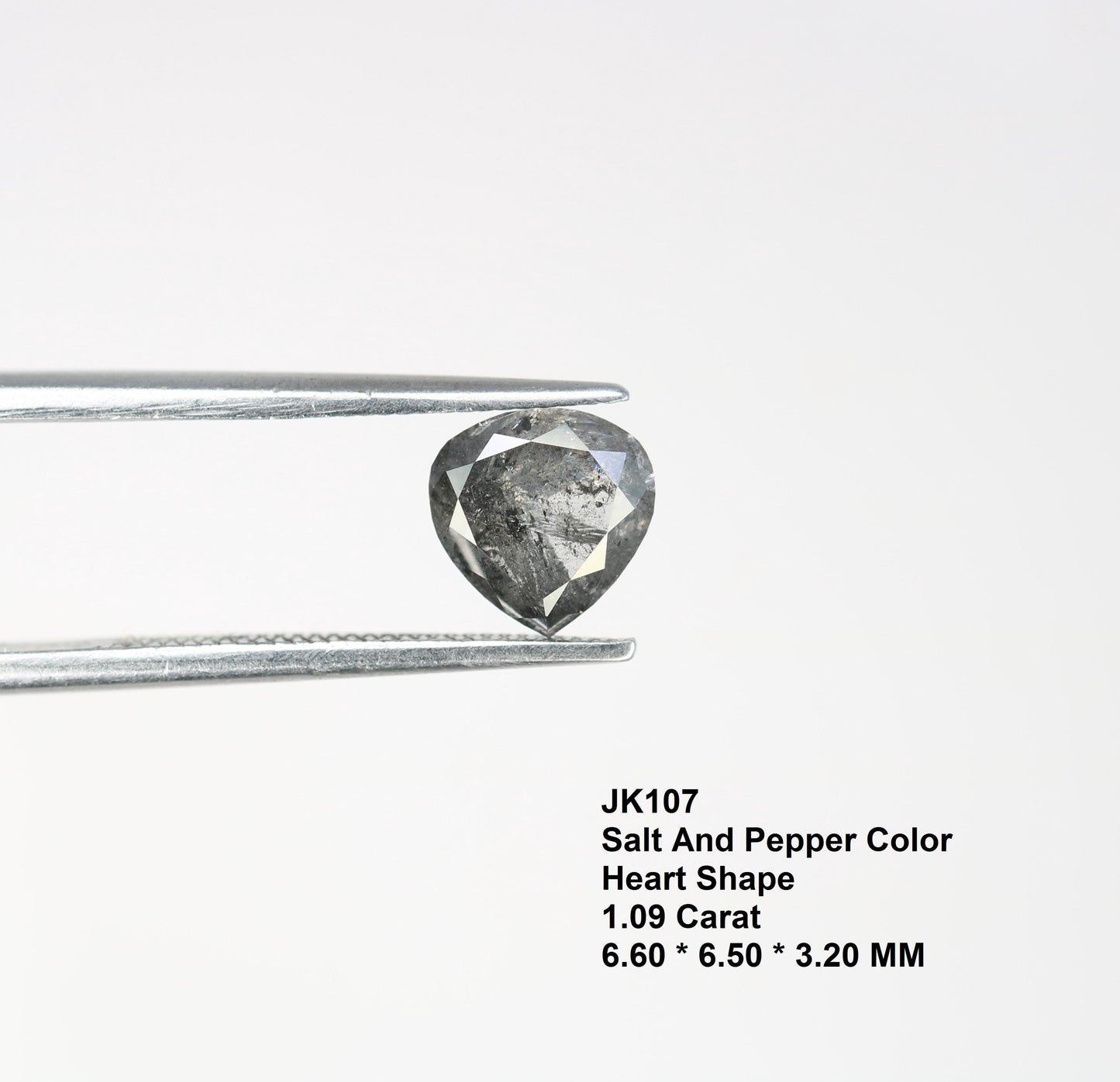1.09 CT Heart Shape Diamond | Natural Loose Gemstone for Personalized Jewelry | Ethical and Conflict-Free Gift for Wife